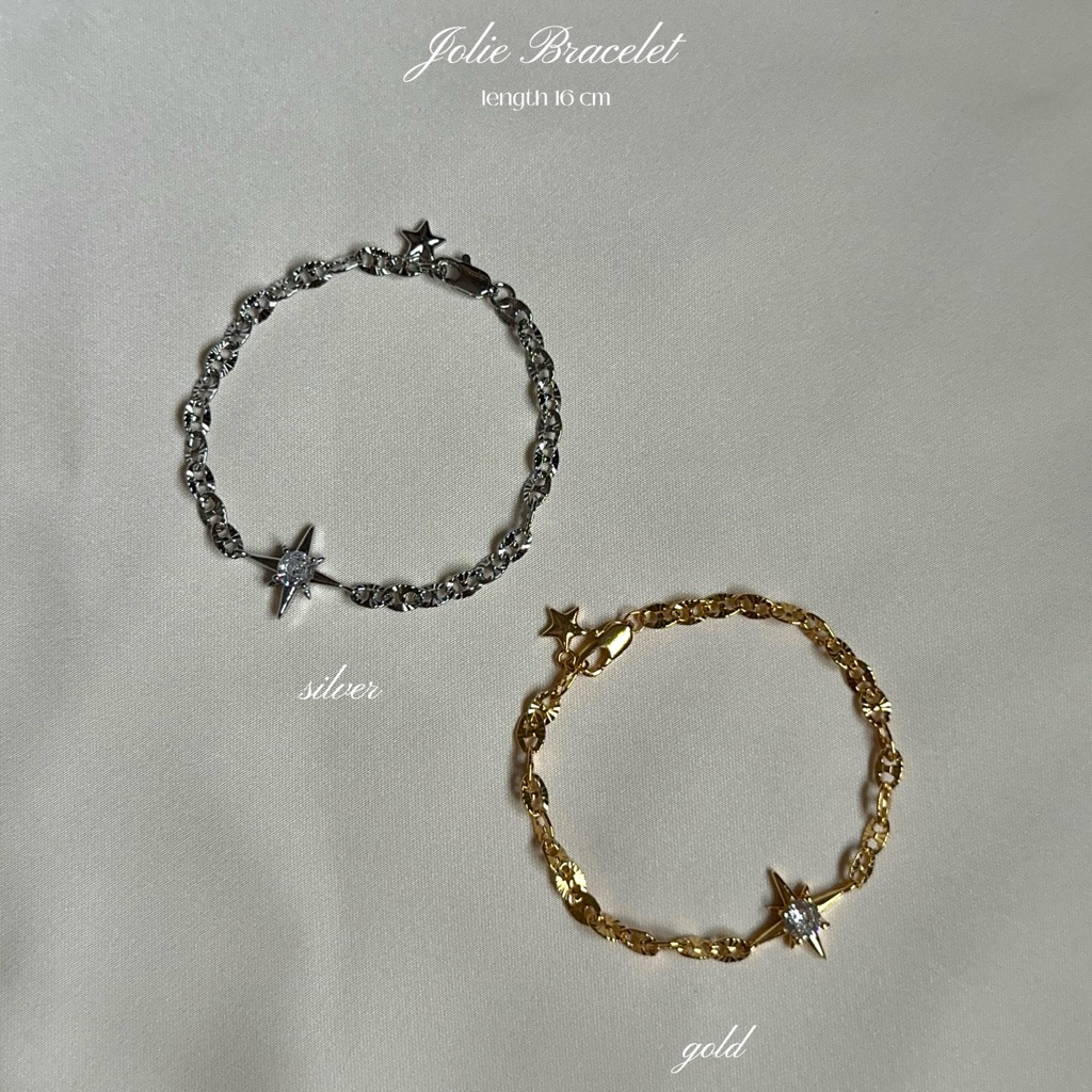 gigaglam jolie bracelet / earrings กำไลข้อมือ/ต่างหู