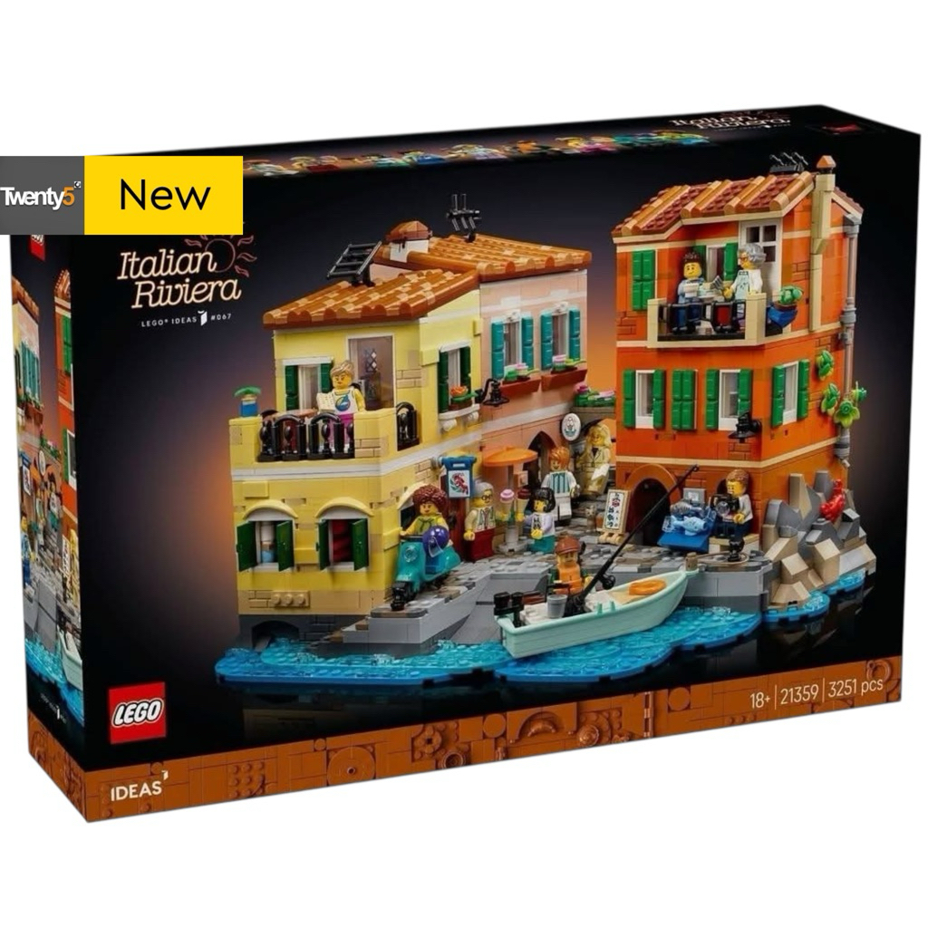 (พร้อมส่ง รับประกันกล่องสวย) Lego Ideas 21359 Italian Riviera