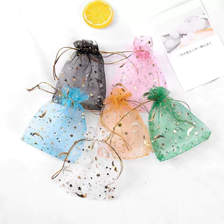 A068 พร้อมส่ง(ขั้นต่ำ10ใบคละแบบได้) ถุงผ้าแก้ว ใส่ของชำร่วย ของรับไหว้ ของขวัญ เครื่องประดับ สังฆทาน แพคเกจขนม
