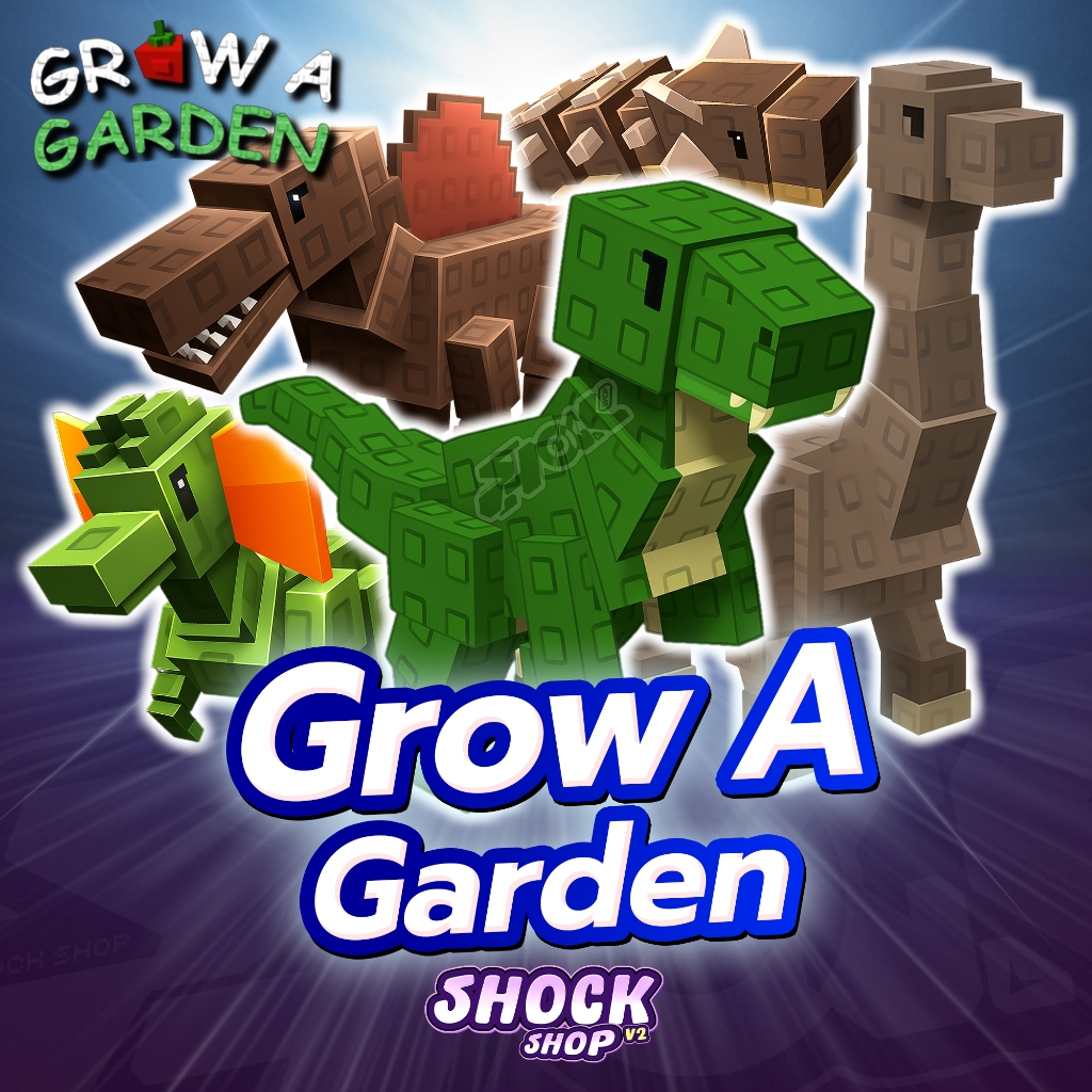 การ์ดเกม ไก่สัตว์เลี้ยง/รวมของต่างๆ แมพ Grow a Garden การ์ดสวยภาพคมชัด V3