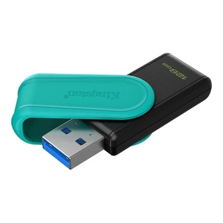 128 GB FLASH DRIVE (แฟลชไดร์ฟ) KINGSTON DATATRAVELER EXODIA S - BLACK-GREEN (DTXS/128GB)
