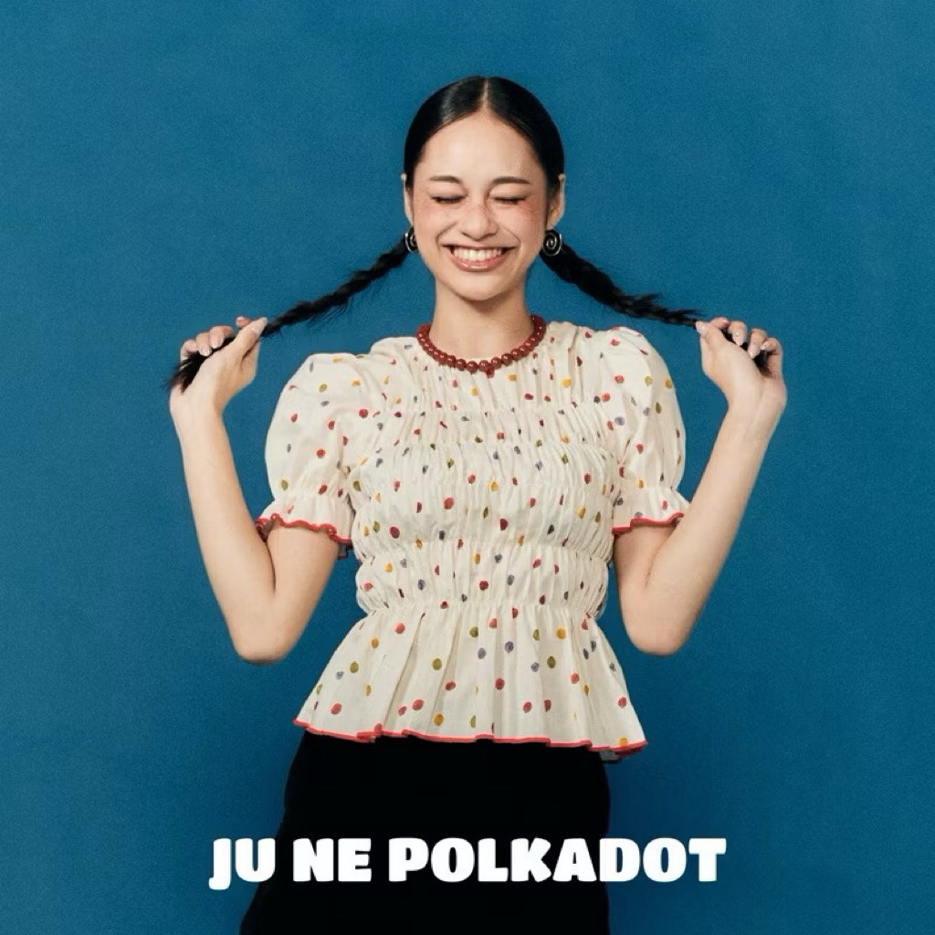 ส่งต่อ mon2sun - ju ne polkadot top