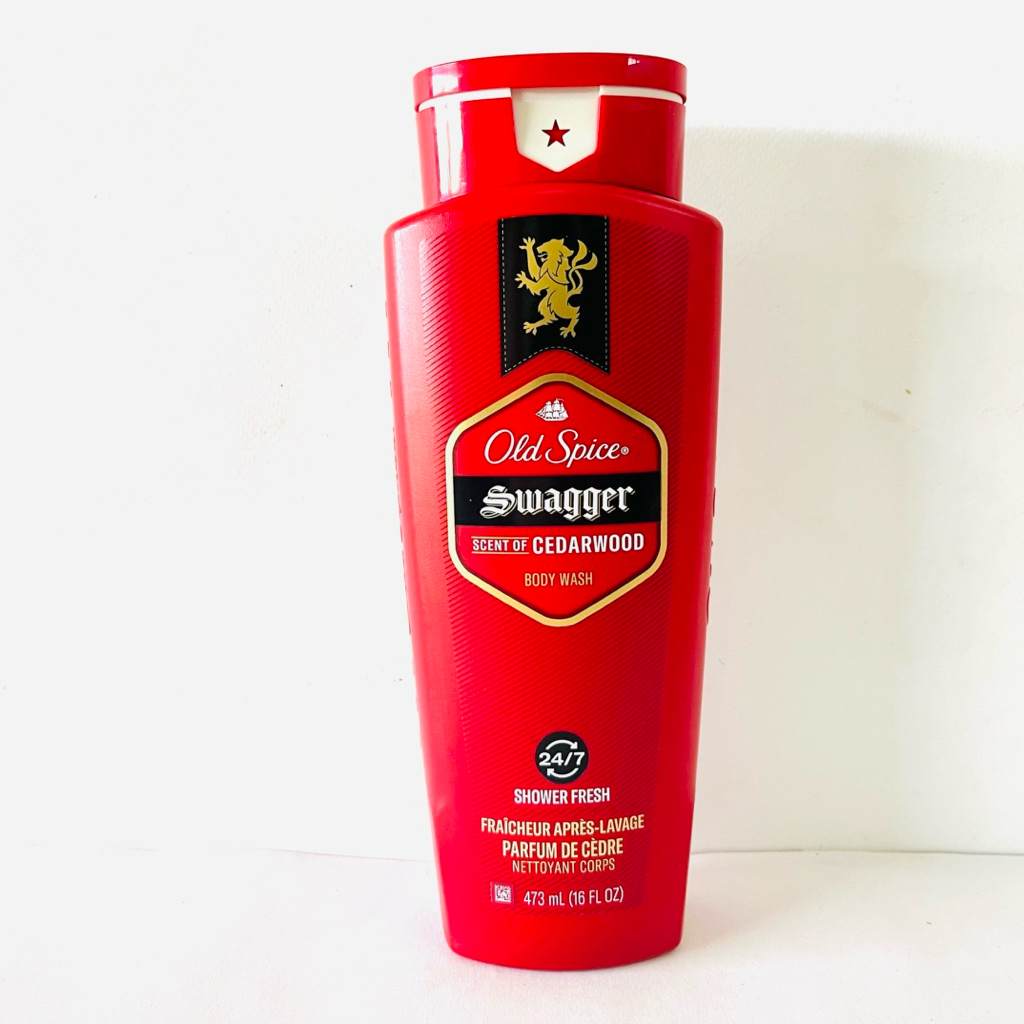 Old Spice Swagger Scent of Cedarwood/ Body Wash/ 473 ml