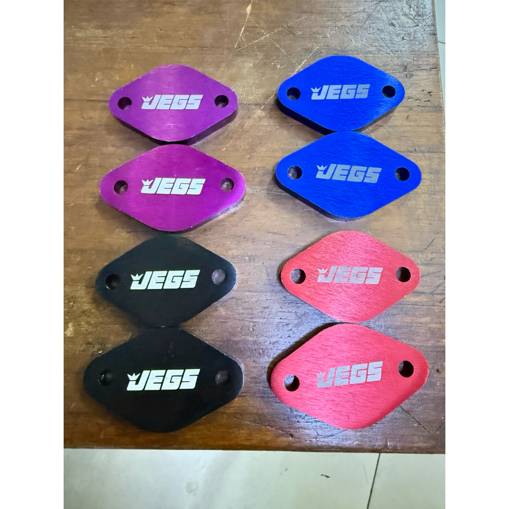 แผ่นอุด EGR VIGO แบบหนา 8มิล ( 1ชุด 2ชิ้น)อย่างดี