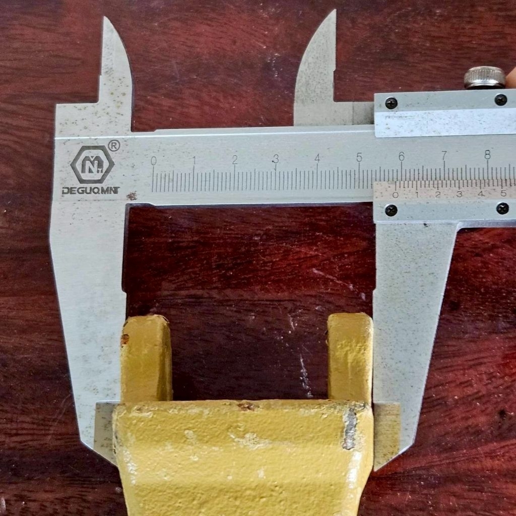 อะไหล่แม็คโคร4ชิ้น ชุดละ เล็บแหลมเหลืองS-HY18STL