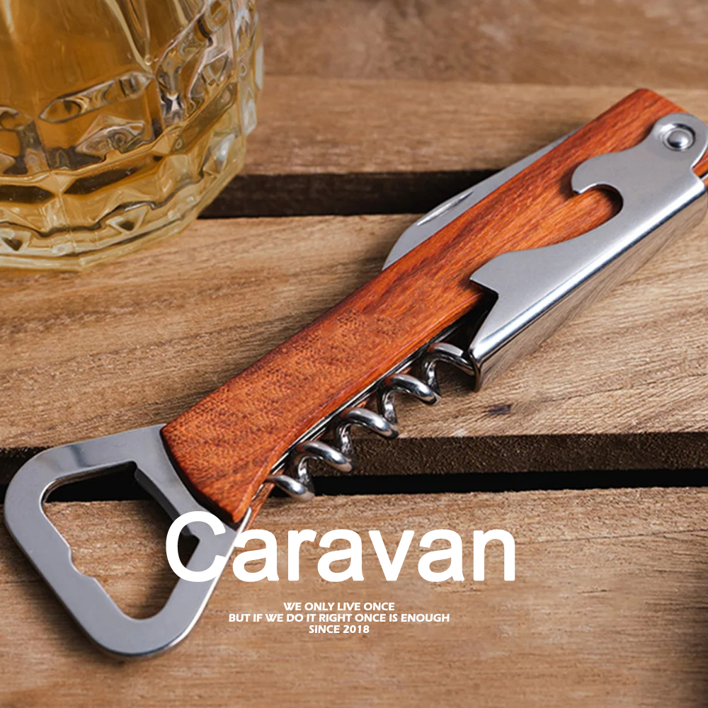 Caravan Crew Opener ที่เปิดขวด ที่เปิดขวดไวน์ ฝาขวด เบียร์ ขวดน้ำอัดลม