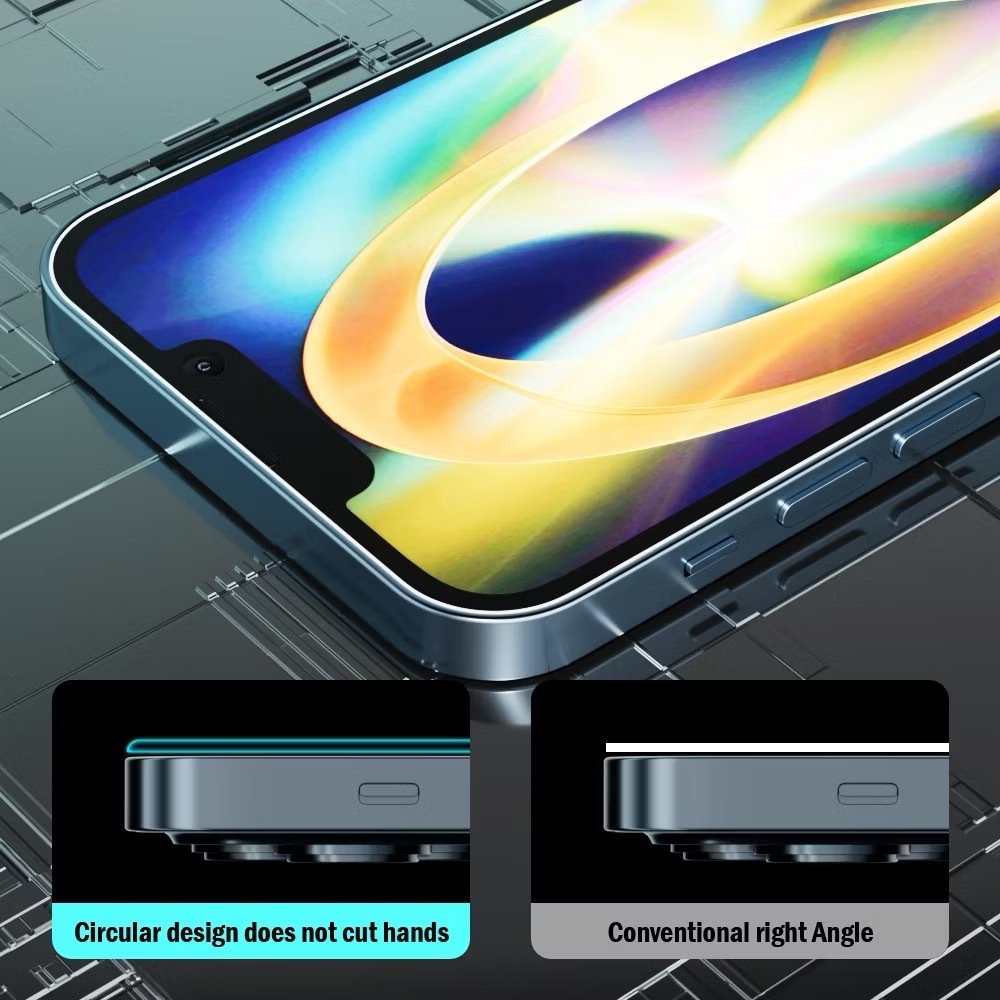 ฟิล์มกระจก ใส สำหรับ vivo เต็มจอ มีกล่องช่วยติด Y18Y17 Y28 Y27 Y28s Y21 Y20 Y02 Y03 Y100 Y200 Y33 Y31 Y51Y72 Y76 Y12 Y30 - รูปที่ 2