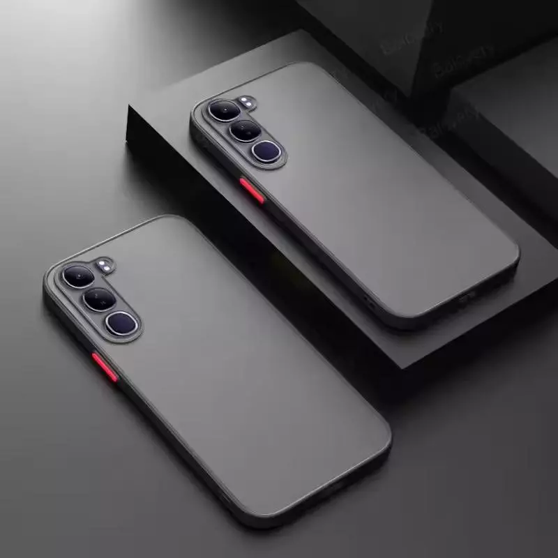 เคสขอบสีหลังด้าน สำหรับ Vivo Y04S Y31 5G Y21D V50 V60 V50lite Y04 Y300 Y19s Y200 V29 Y29S เคสกันกระแทก วีโว่ V29