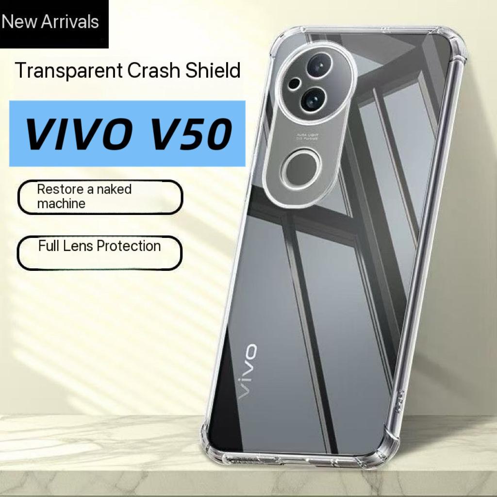 🔥เคสใส🔥ใช้สำหรับ Vivo V60 lite V40 Pro V50 V50lite Case วีโว่ V40 V40Pro V60lite พร้อมส่ง กันกระแทก