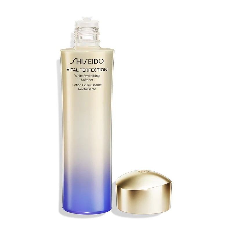Shiseido Vital Perfection White Revitalizing Softener Enriched Lotion 150ml โลชั่นบำรุงผิวหน้าสูตรพรีเมี่ยมจากต่างประเทศ