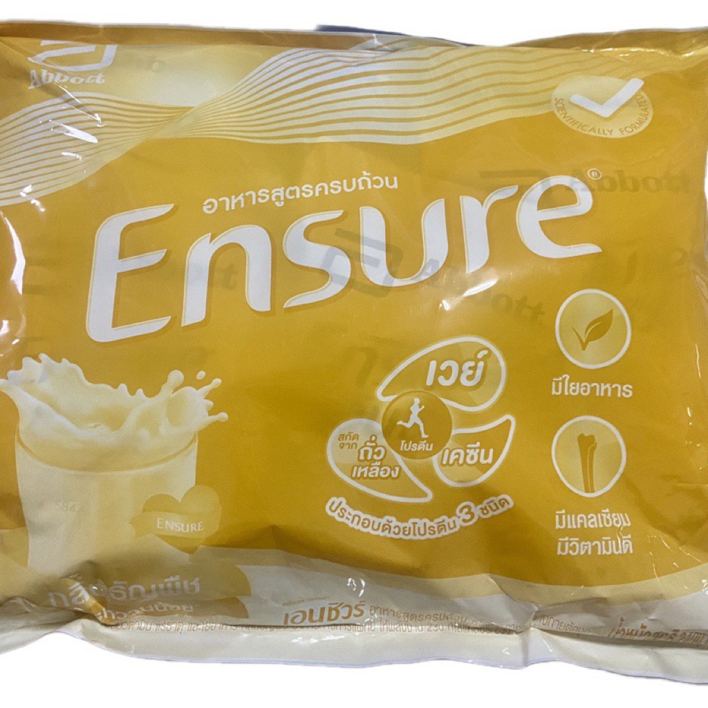 Ensure เอนชัวร์ รสธัญพืช ถุงเติม ขนาด 2,400 กรัม