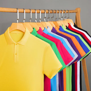 เสื้อโปโล POLO คอปกแขนสั้นใส่ได้ทั้งชายและหญิง Unisex ผ้าไมโครโพลีเอสเตอร์