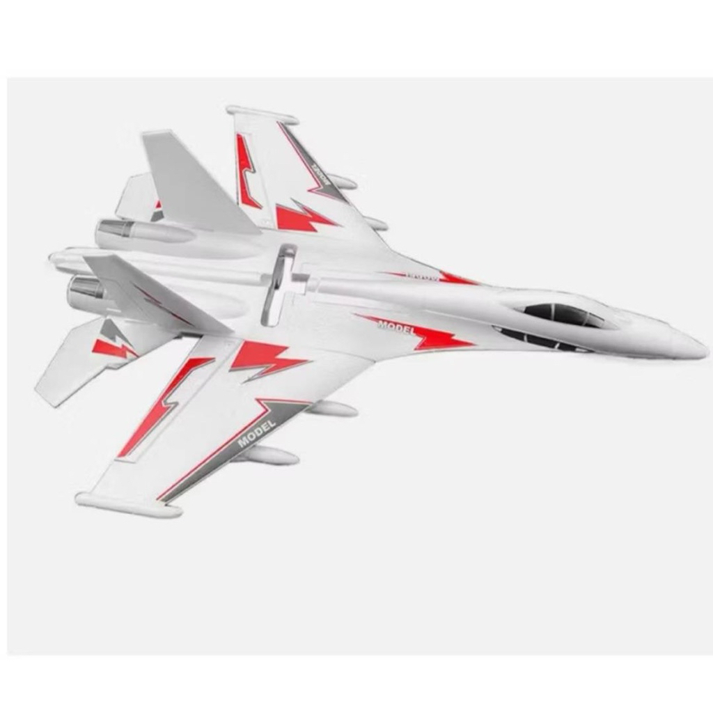 (สินค้าในไทย) เครื่องบินบังคับ SU27 su-27 ลำเปล่า พร้อมอุปกรณ์ วัสดุจากโฟม EPO