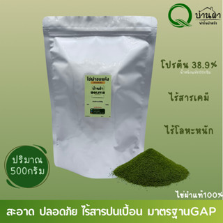 ไข่ผำอบแห้ง มาตรฐานGAqP มีใบตรวจสารอาหาร