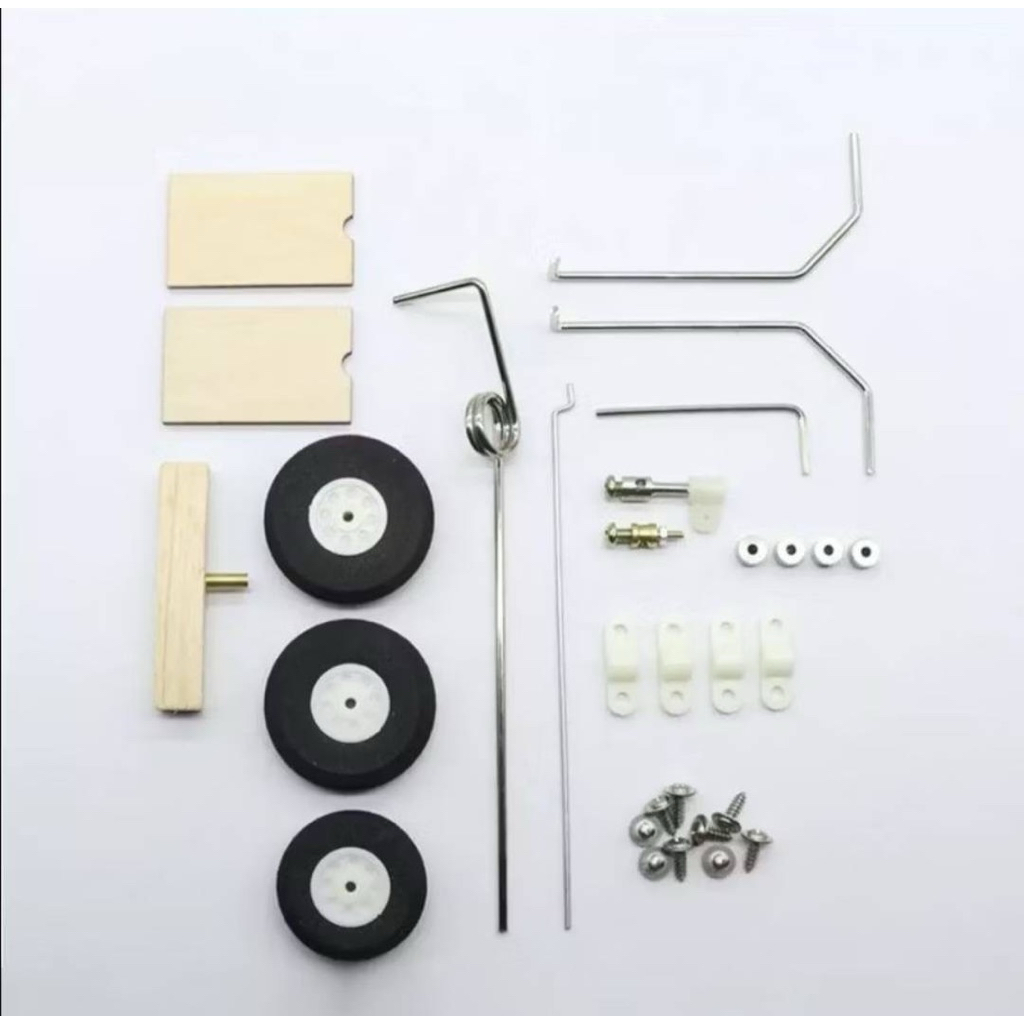 (สินค้าในไทย)ชุดล้อลงจอด SU27 F22 สำหรับเครื่องบินบังคับโฟม
