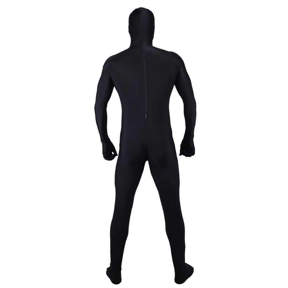 ชุดบอดี้สูท เงาคนร้าย แบบเต็มตัว ชุดฮาโลวีน