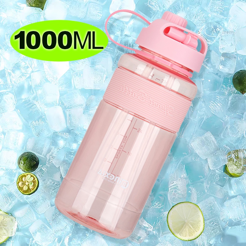 แก้วแคมป์ปิ้ง  ขวดน้ำ กาต้มน้ำ แก้วเก็บความเย็น แก้วเก็บความเย็นน่ารัก 1000ml