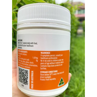 Healthy Care High Strength Garlic Oil 5000mg 150 Capsules