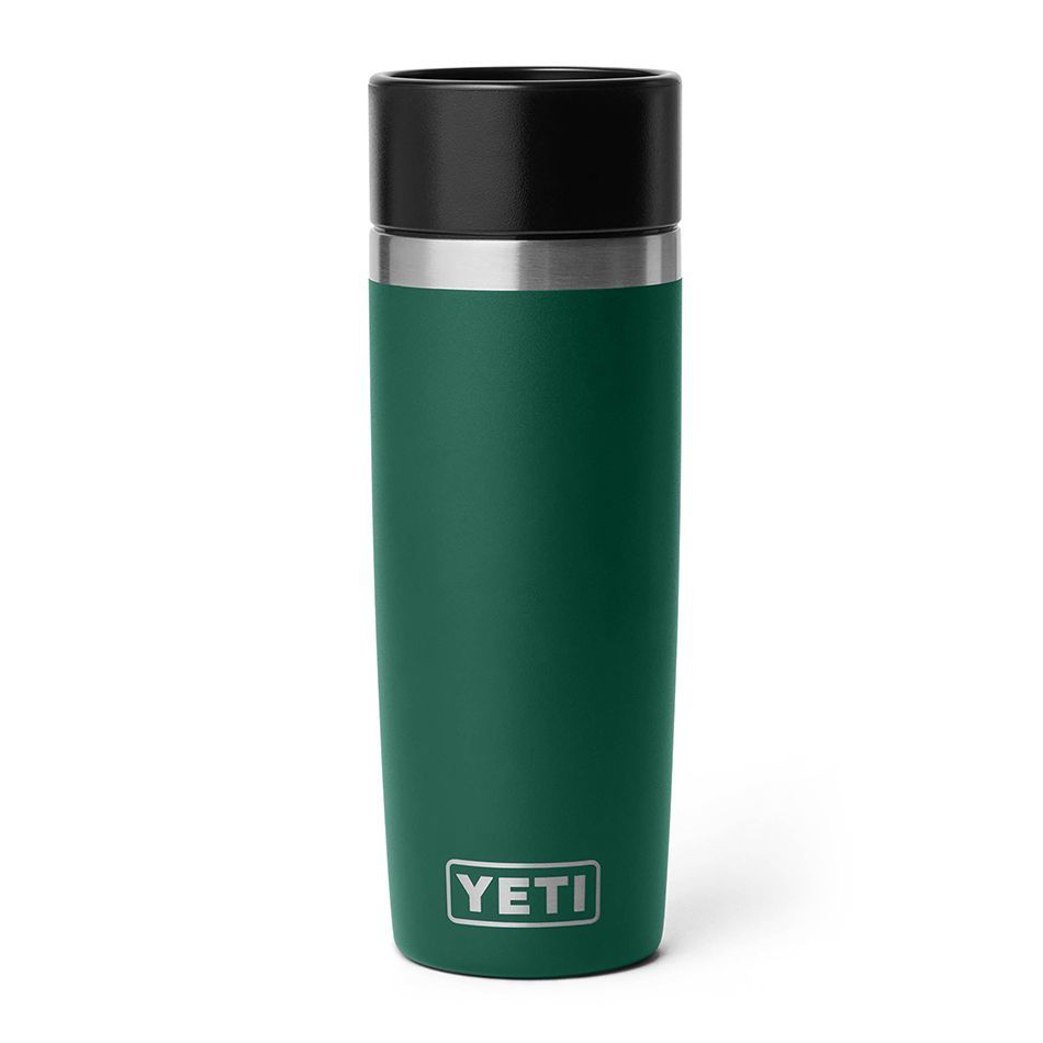 YETI RAMBLER 16 OZ TRAVEL BOTTLE BLACK FOREST GREEN