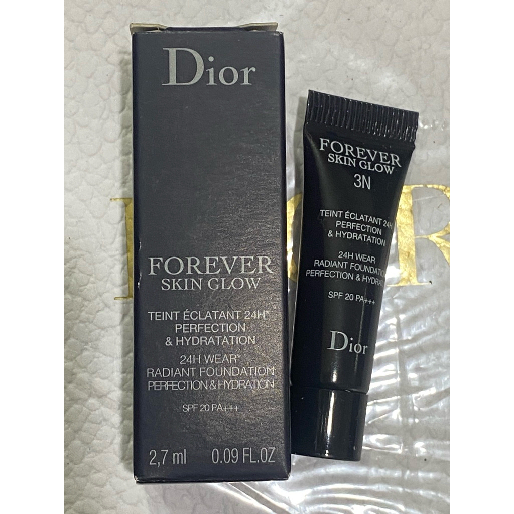 Dior Forever Skin Glow 24h Hydrating Radiant Foundation 2.7 ml สี 1N&3N