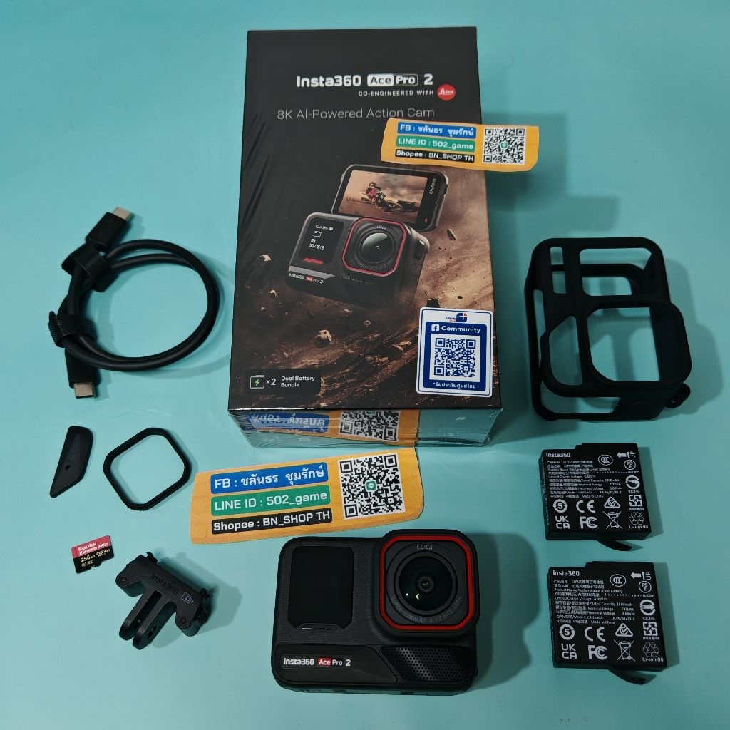 insta360 Ace Pro 2 มือสอง (แถมเมมโมรี่ 256 GB)