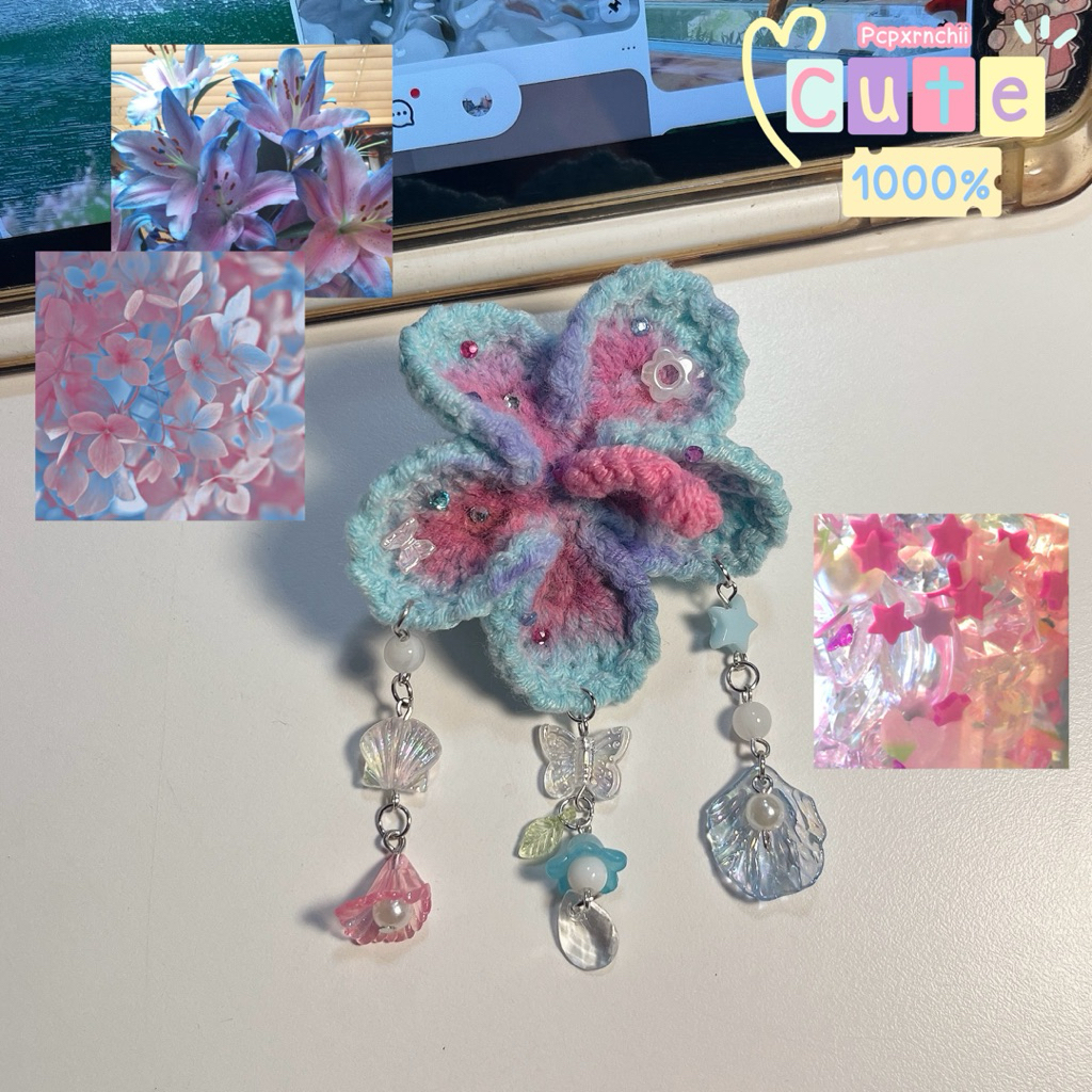 สายรัดเข็มขัดนักเรียนดอกชบา 🌺 เพิ่มจี้ห้อย - รูปที่ 7