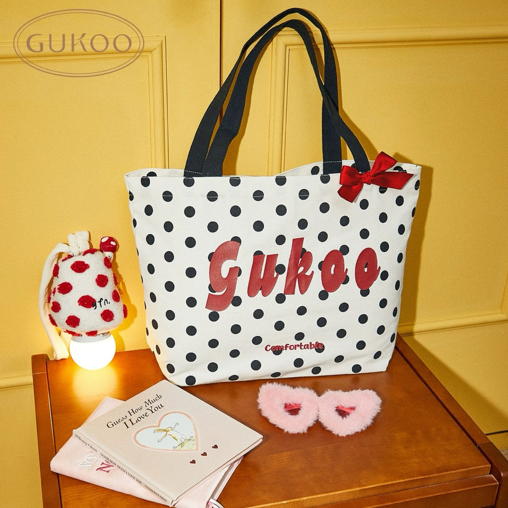 GUKOO กระเป๋าผ้าสะพายข้าง 🥞