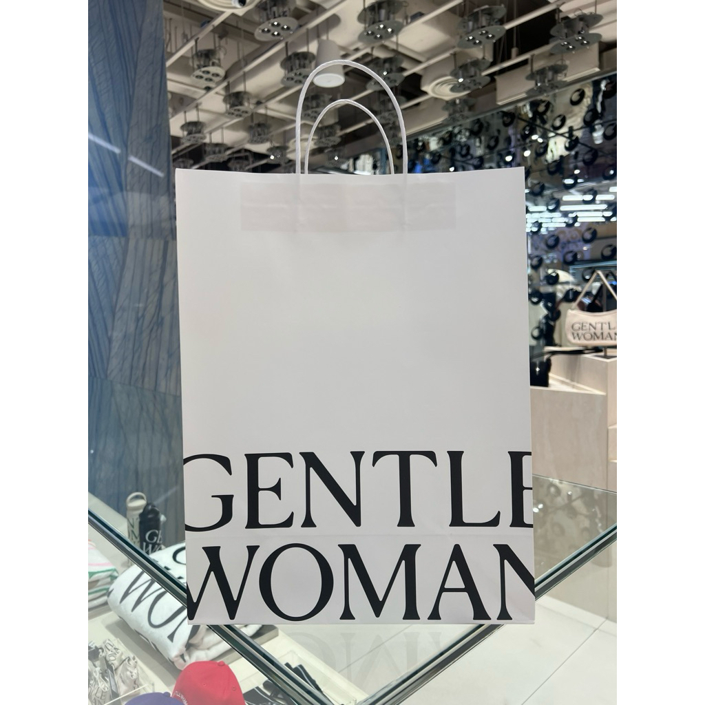 GENTLEWOMAN ถุงกระดาษShop🌈มีโค้ดลด10-30% ถุงกระดาษGentlewoman จากShop