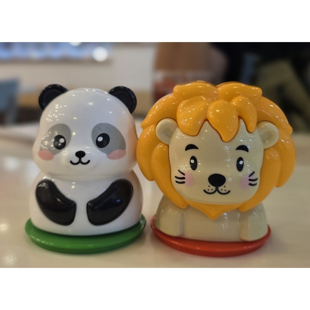 งานถ้วยไอศกรีม Swensen ผ่านการใช้งาน สิงโต