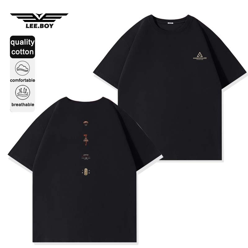 เสื้อผู้ชายเท่ๆ ผ้าฝ้ายคุณภาพสูง แบรนด์ย้อนยุคอเมริกัน ผ้านุ่มยืดได้ใส่สบาย เรียบง่ายและจับคู่ได้ง่าย [ราคาโรงงาน]
