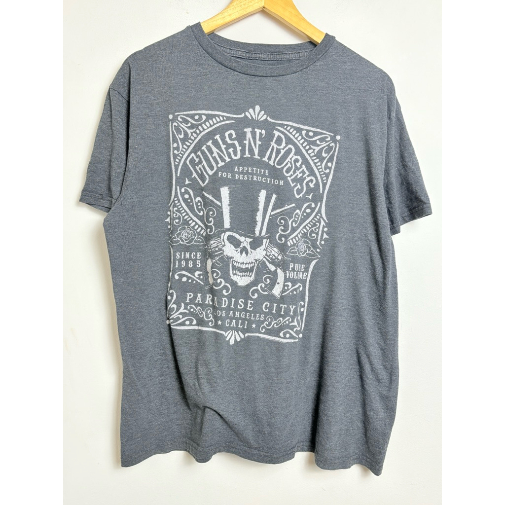 เสื้อยืดมือสอง Gun n Rose