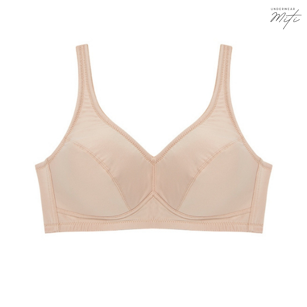 4111 เสื้อใน ไร้โครง ฟองน้ำบางเฉียบ ทรงใหญ่ คัพC ใส่เต็มทรง ยกกระชับอก เก็บข้างดี ทรงสวยดูดี