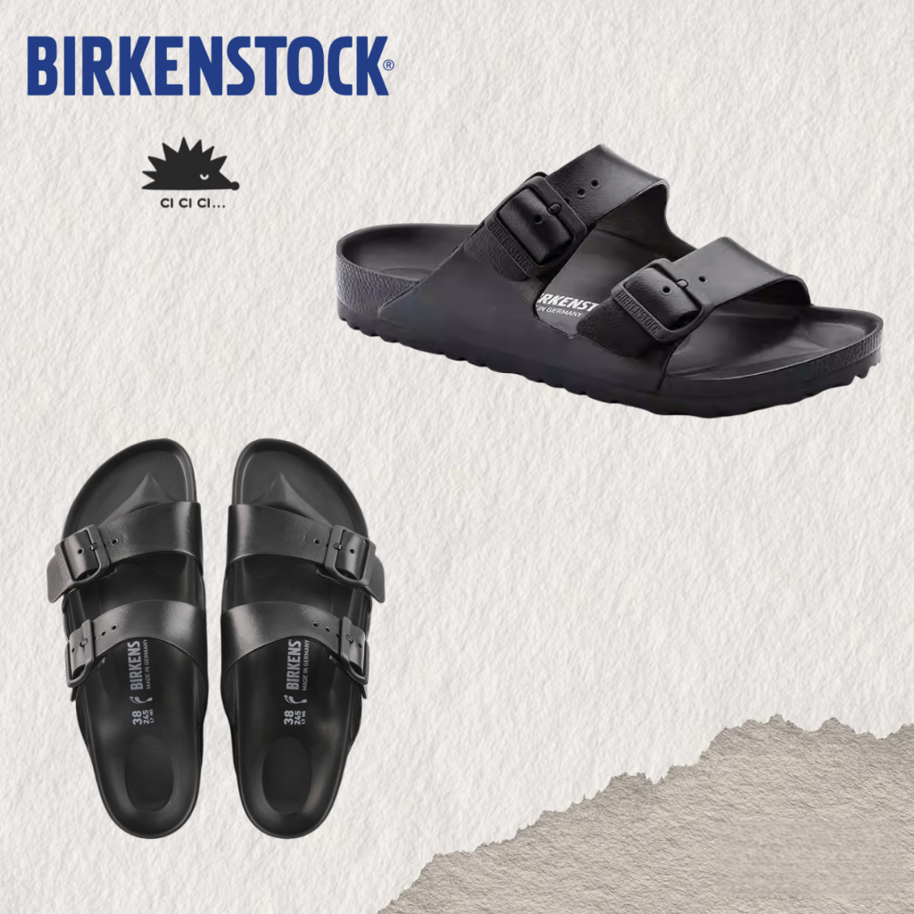 BIRKENSTOCK Arizona EVA Black รองเท้าแตะ Unisex สีดำ รุ่น 129421 / 129423