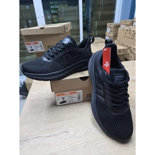 รองเท้าผ้าใบBAOJI รองเท้าไลฟ์สไตล์ผู้ชายและหญิง รุ่น BJM1122 size 37-45 BJM1166A size 46-47 สีดำล้วน