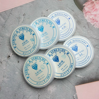 เอ็นร้อยลูกปัดเส้นกลมสีใส (แบบไม่ยืด) ขนาด 2.5/3/3.5/4/4.5/5…