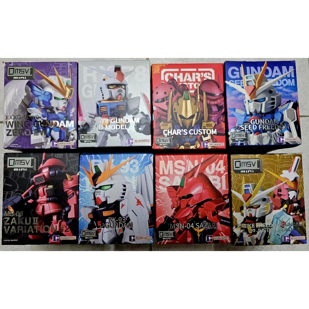 [Figure] QMSV Gundam แท้ BANDAI กันดั้ม มือสอง