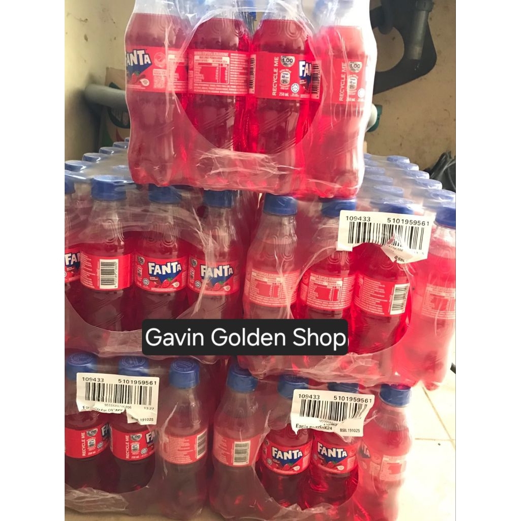 Fanta น้ำแดงขนาด250ml