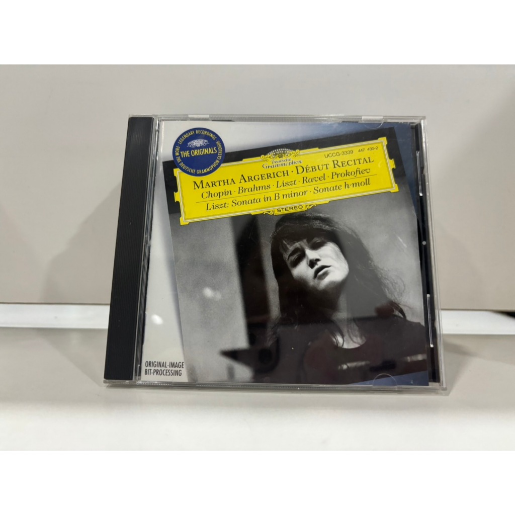 1 CD  MUSIC  ซีดีเพลงสากล    LISZT/CHOPIN/BRAHMS/PROKOFIEV/RAVEL: PIANO WORKS ARGERICH    (G7C57)