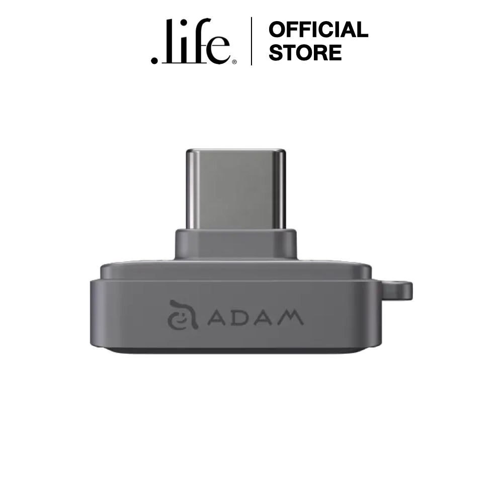 Adam Element อุปกรณ์เก็บข้อมูล แฟลชไดร์ฟ รุ่น iKlips S USB-C Nano Fingerprint SSD 256 GB | By Dotlif