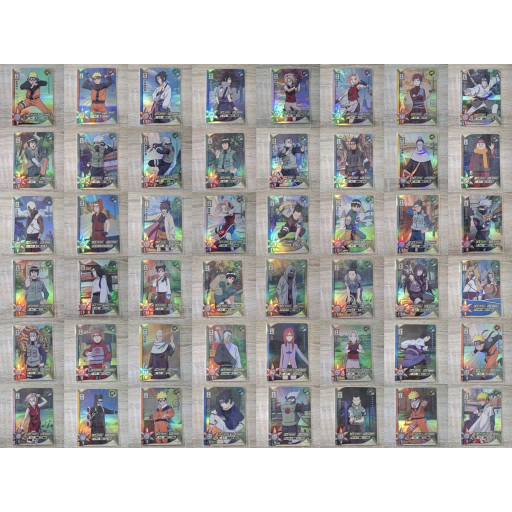 การ์ดนารูโตะ SR Naruto SR card No.001-108 มีมากกว่าในรูป หายาก ลิขสิทธิ์แท้ KaYou