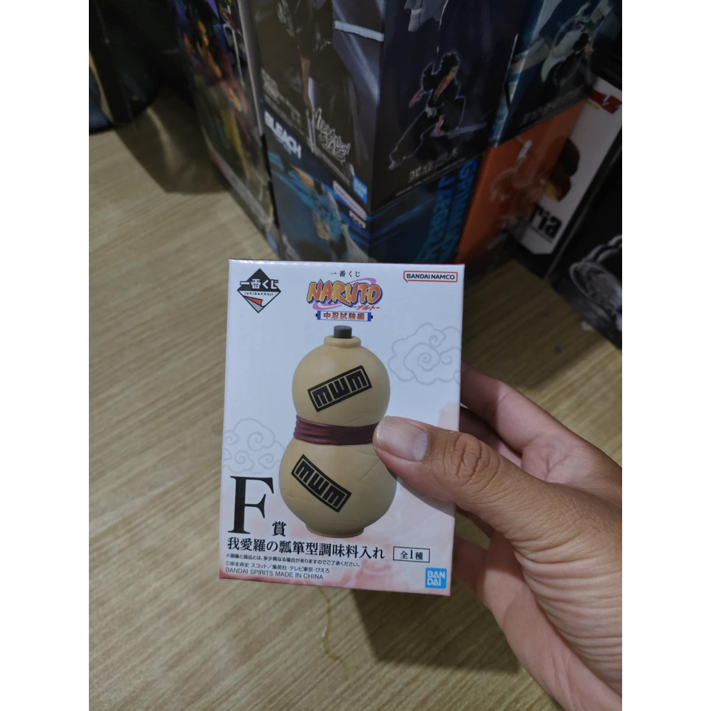 Ichiban Kuji NARUTO - Naruto - Chunin Exam รางวัล F Gaara's Gourd Shaped Seasoning Container - Prize