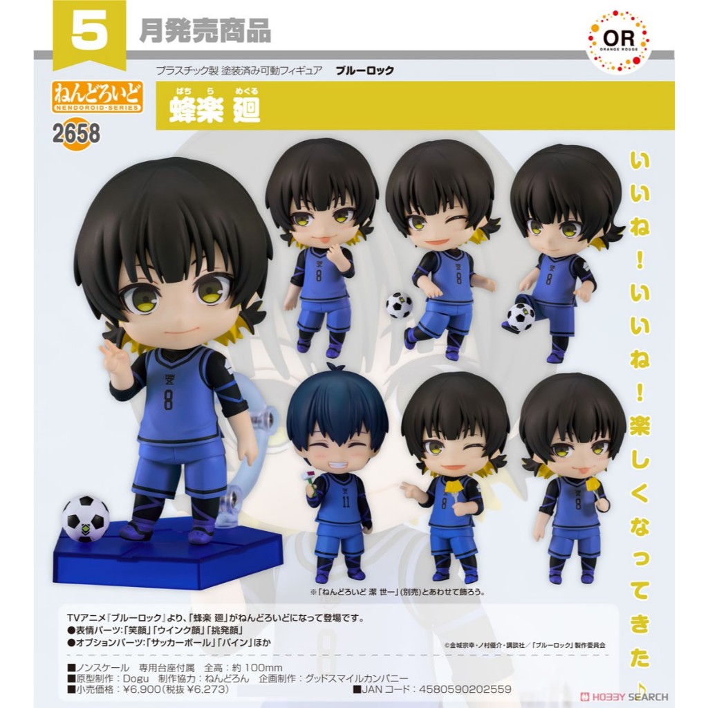 Nendoroid Bluelock Meguru Bachira