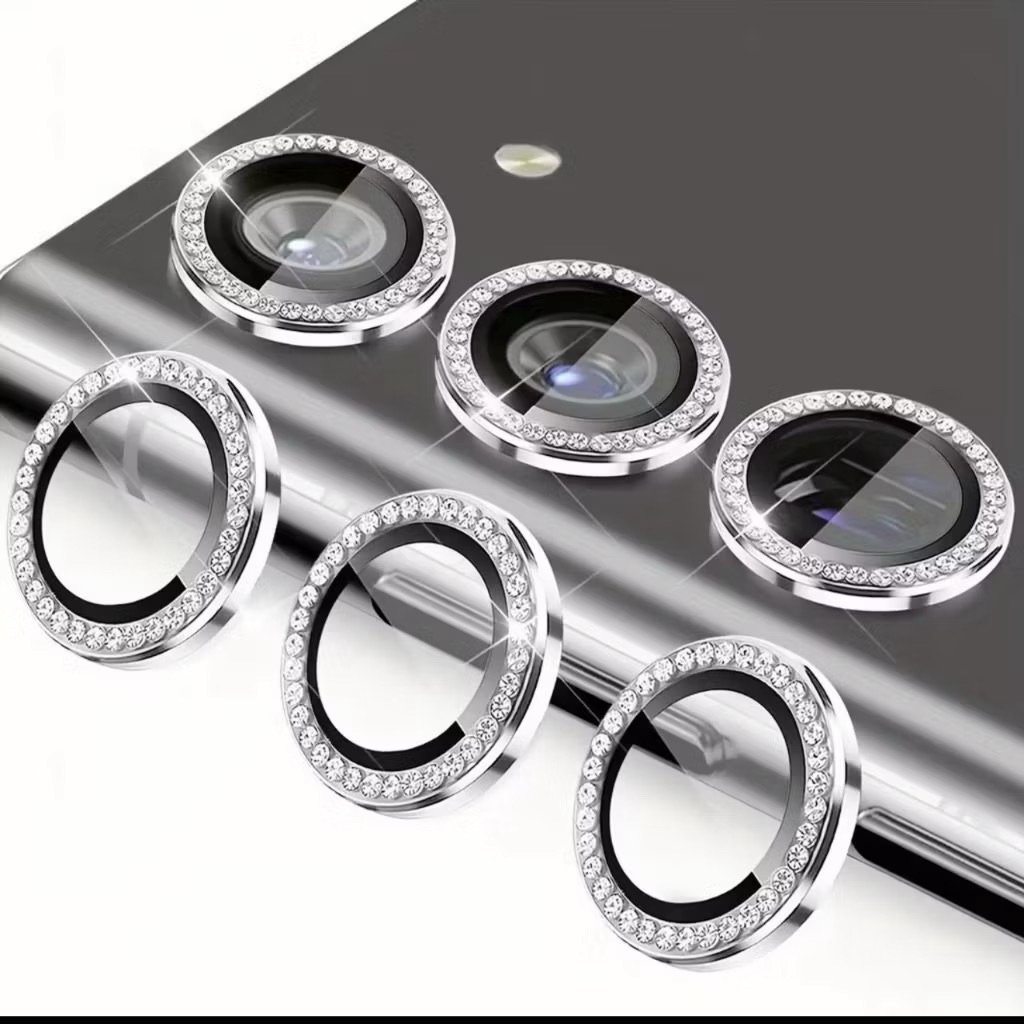 #ฟิล์มกล้องเพชร #ครอบกล้องเพชร #กันรอยเลนส์ Samsung S22ultra S23ultra S23fe S24fe S24ultra S25 S25+ S25ultra