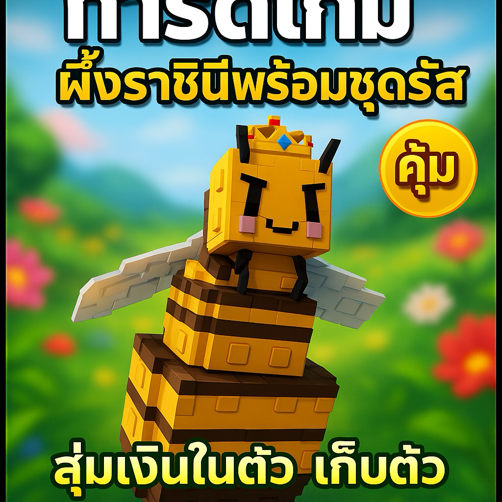 grow a garden ผึ้งราชินี