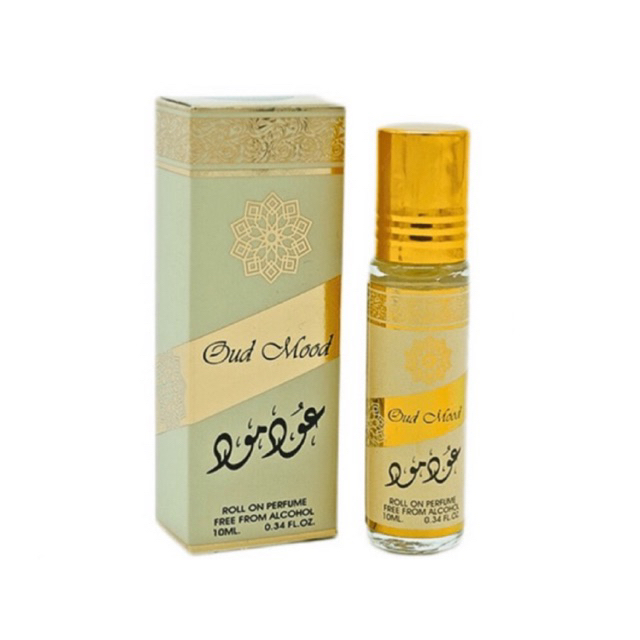 น้ำหอมอาราเบียนอูด (ไม้กฤษณา) 10 มล. Oud Mood Perfume 10ml | By Ard Al Zaafaran