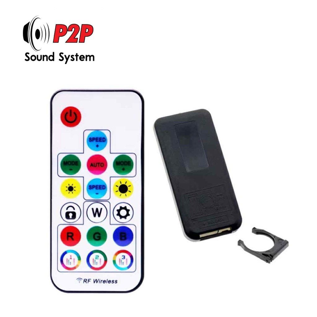 รีโมตควบคุมเพลง Led DC5-24V 17 คีย์ 3Pin DC USB Mini RF สําหรับ WS2812B WS2811 5050