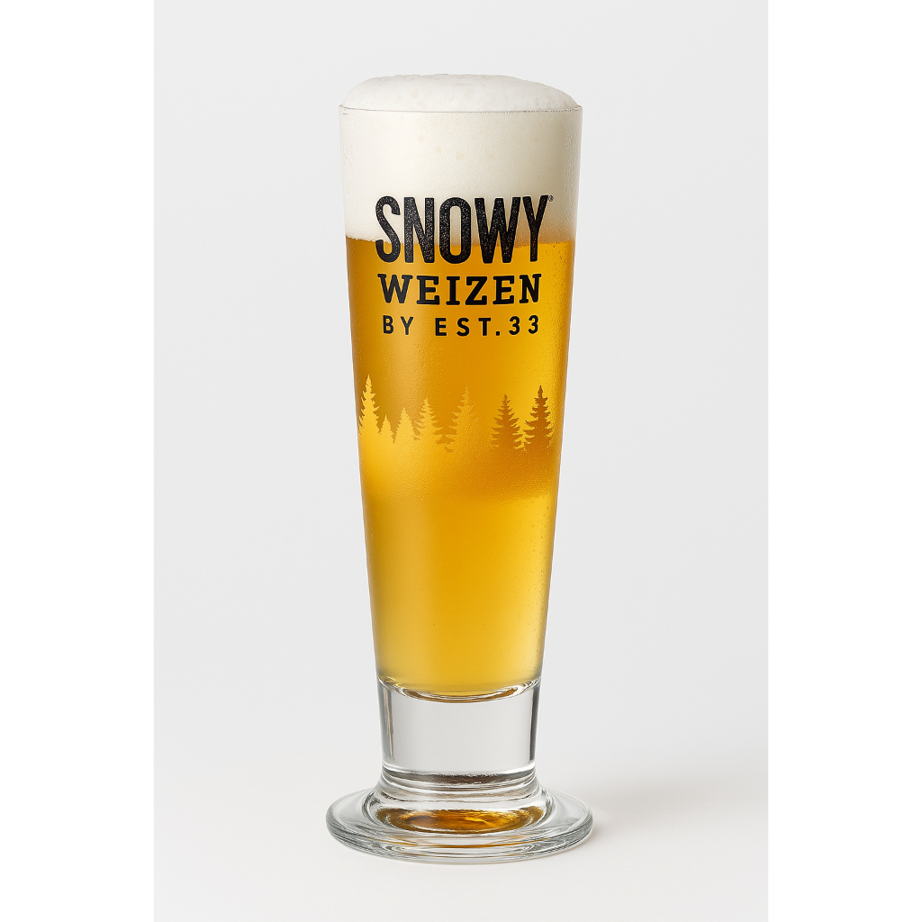 แก้วเบียร์ Snowy Weizen ขนาด 420ml.