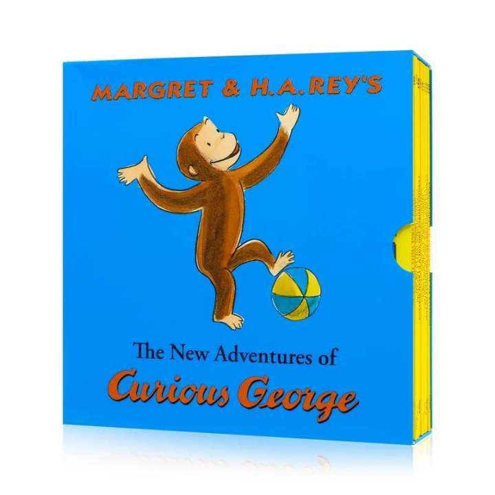 16Book/Set Curious Monkey George Children’S StoryBook Curious George Famous Kids Story Early Education Story Books Libro