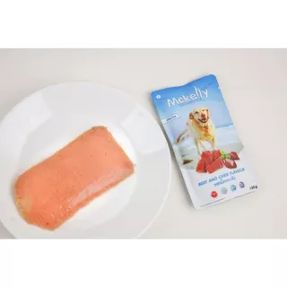 (12 ซอง) Mckelly Delite อาหารเปียกสุนัขโต แมคเคลลี่ ดีไลท์ ขนาด 130 g