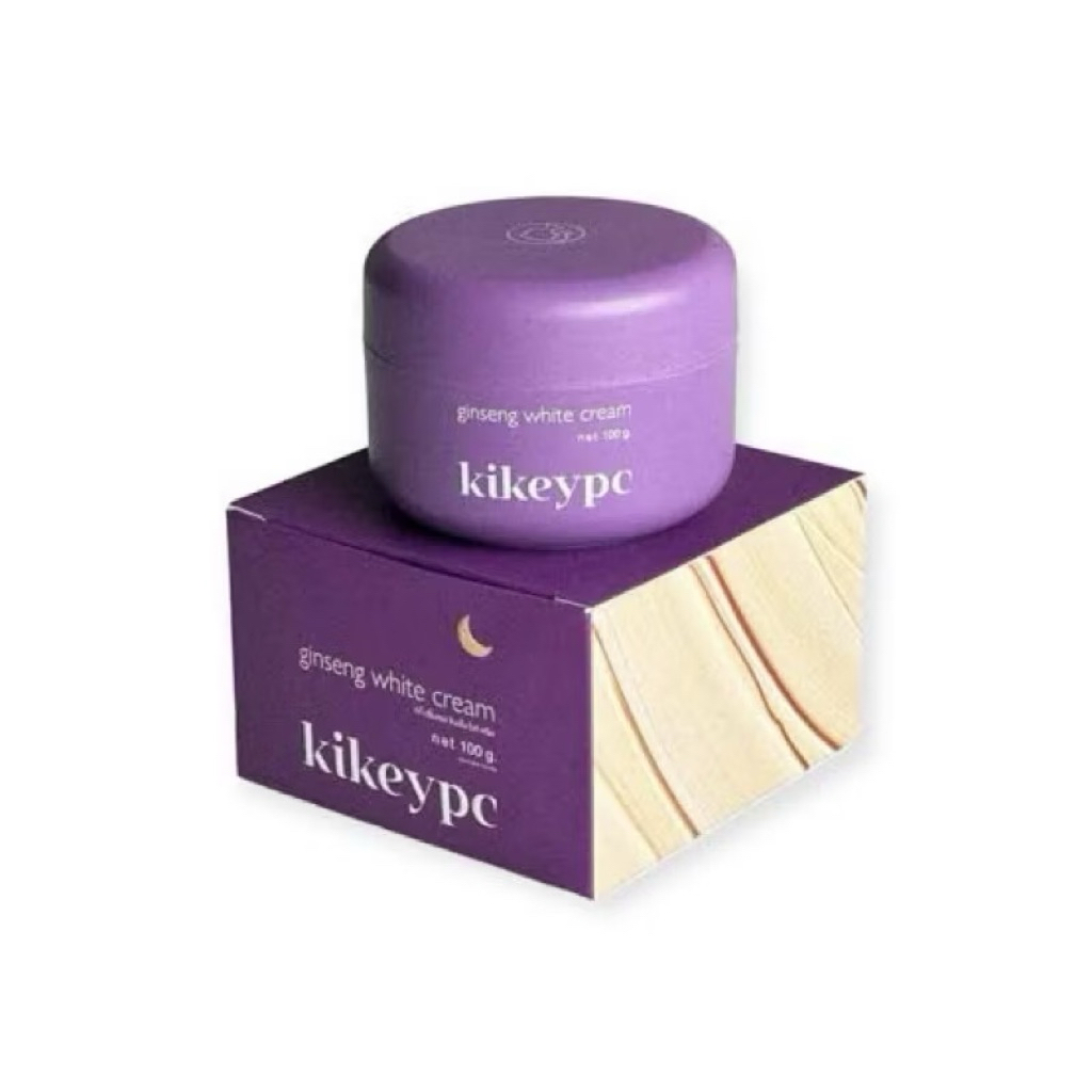 โสมกี้โฉมใหม่ ครีมผิวขาว ของแท้ 100% KIKEYPC Ginseng white cream up 100g.